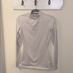 White AU Coldgear Mock